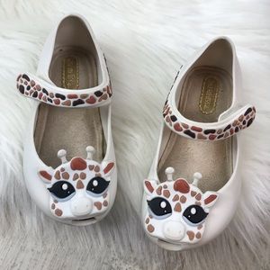 Mini Melissa Giraffe Mary Jane Sz 7